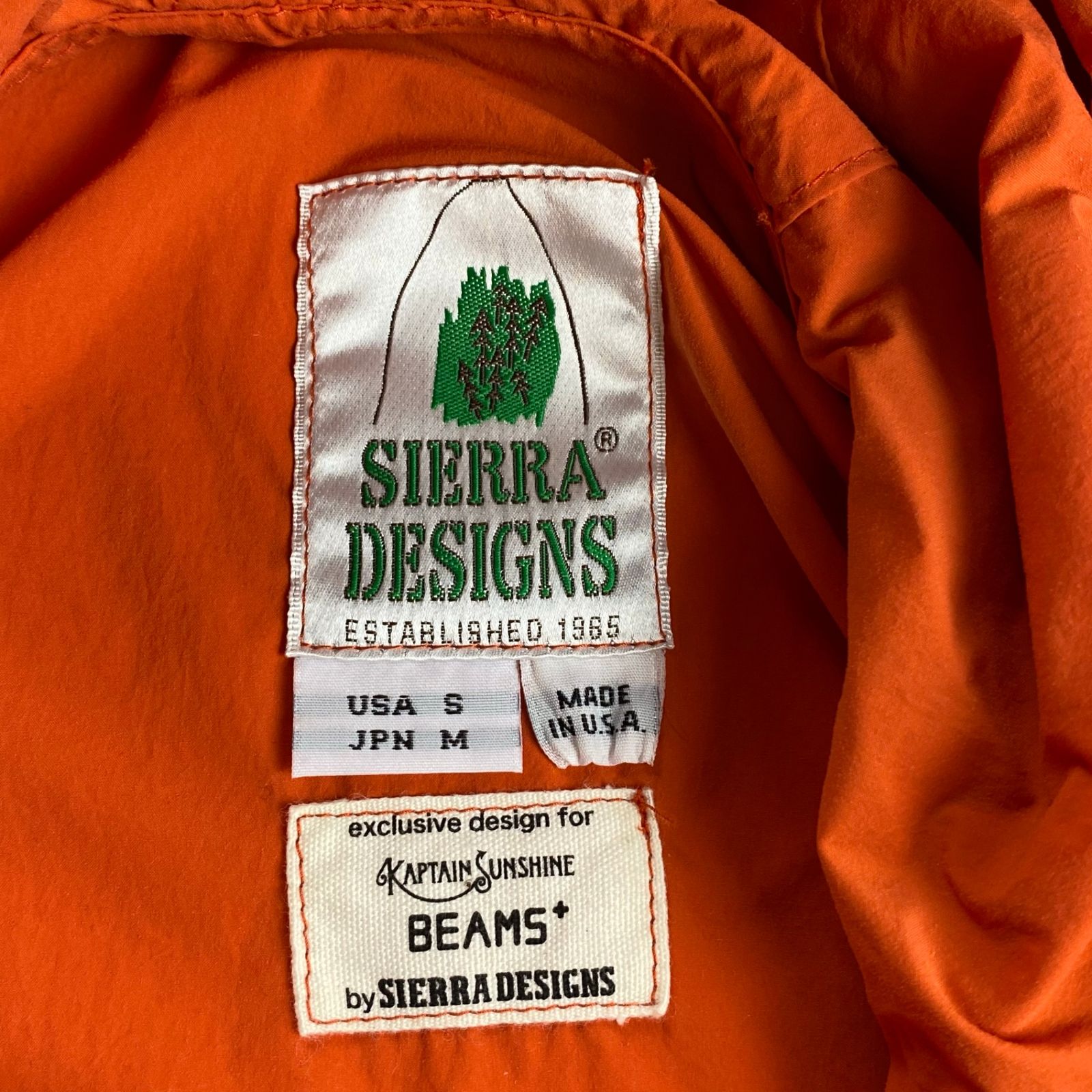KAPTAIN SUNSHINE SIERRA DESIGNS カグールパーカー KAPTAIN SUNSHINE × SIERRA DESIGNS × BEAMS PLUS / カグール