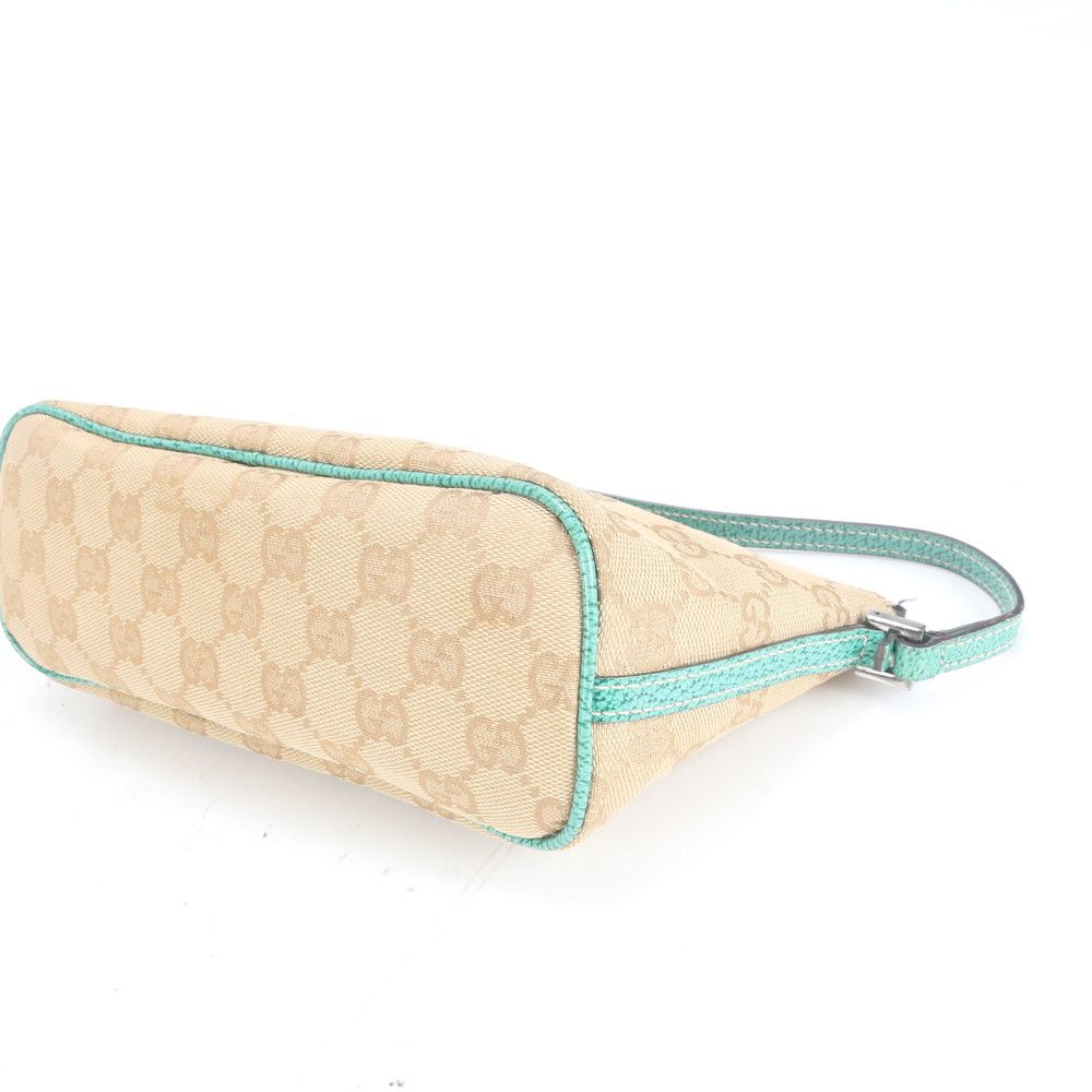 美品 Gucci グッチ ハンドバッグ GGキャンバス ポーチ付き レザー 本革 極美品 グッチ GG キャンバス アクセサリーポーチ レザー
