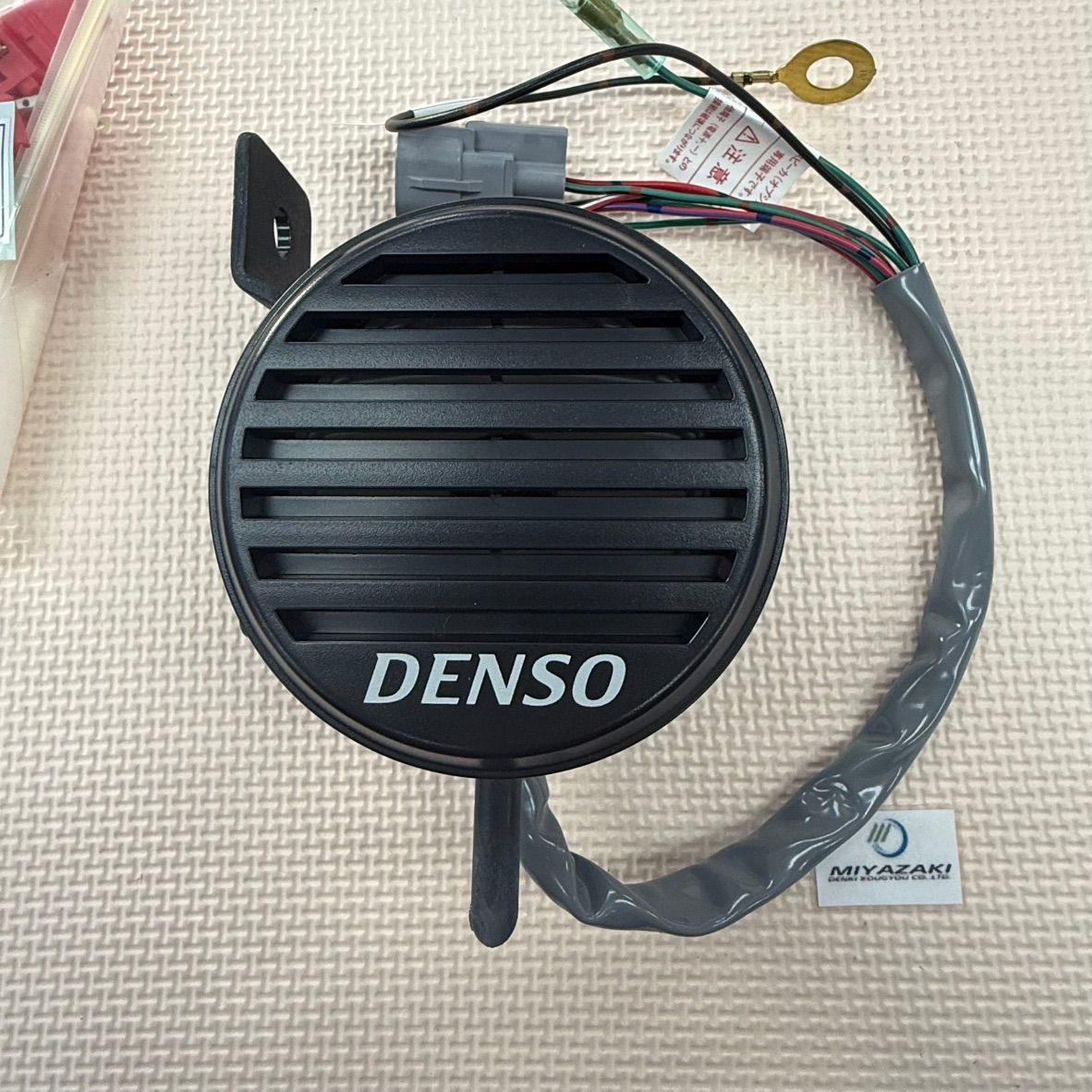 [K0407C] 新品 デンソー ボイスアラーム 12V24V共用 100689-0050 デンソーNDボイスアラーム100689-0050 DC12V24V共用 6101100