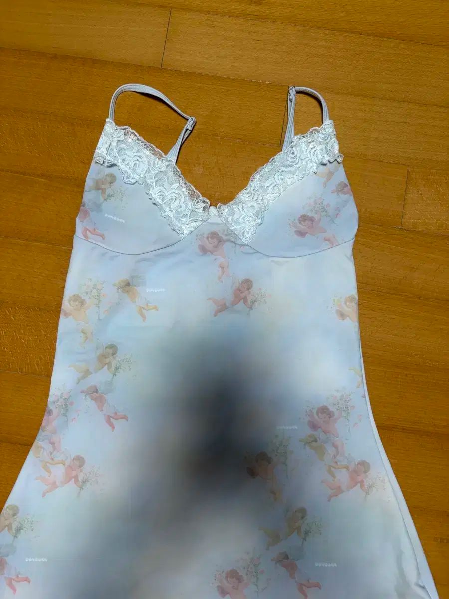 ああマイティ 天使 レース ミニ ワンピース