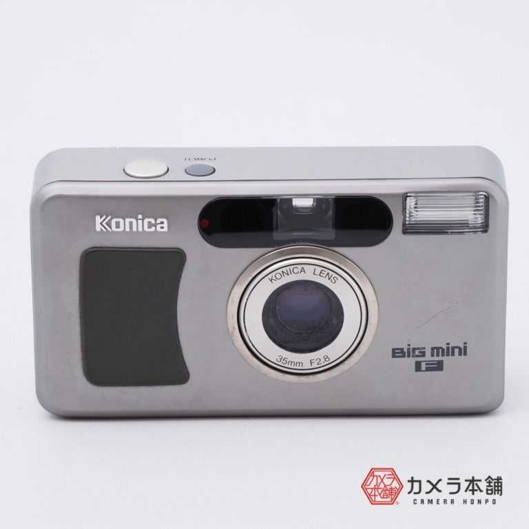 Konica コニカ BiG mini F シルバー 難あり - カメラ本舗｜Camera