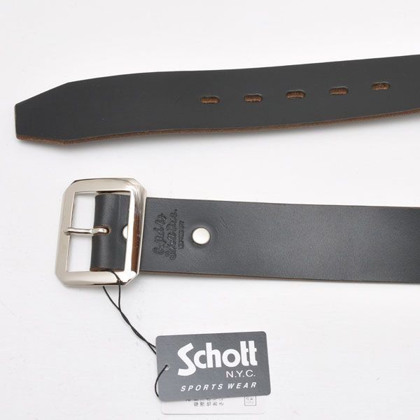 ra-2426) Schott ギャリソンベルト 牛革 Schott ギャリソンベルト 牛革 - メルカリ
