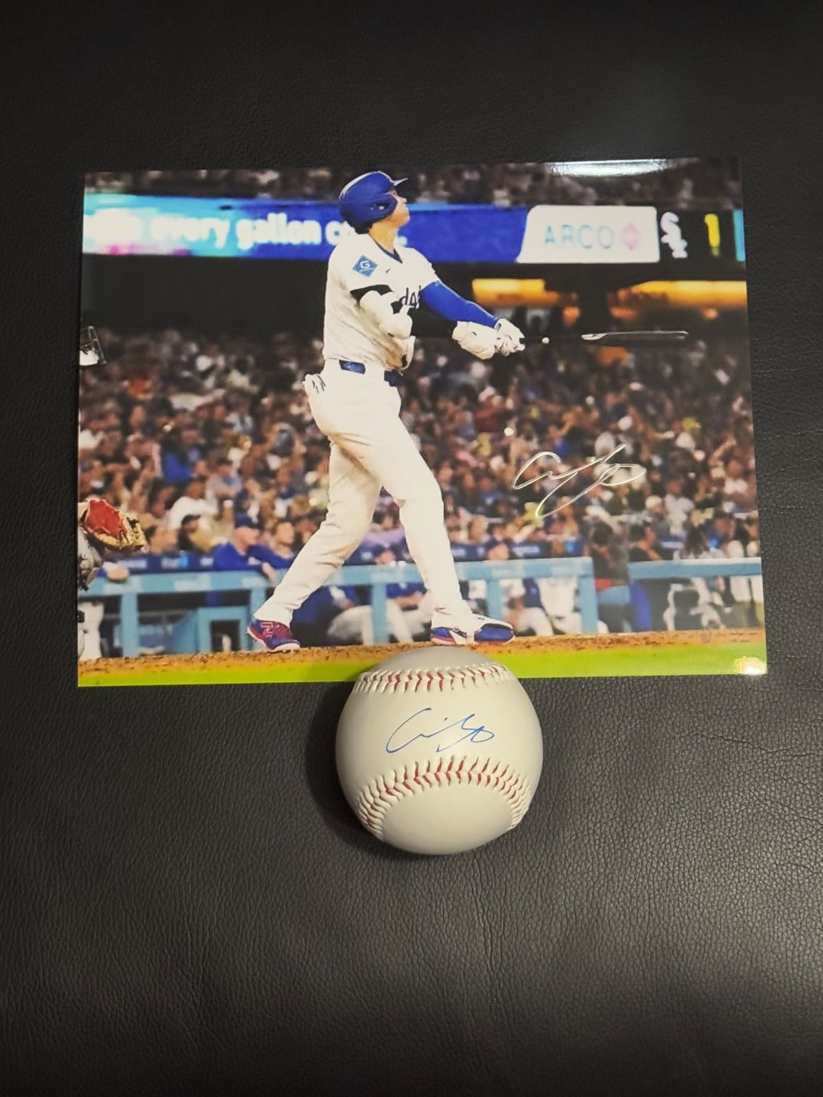 メジャー！MLB 大谷翔平選手直筆サイン色紙、直筆サインボールセット　額縁付き！ メジャー！MLB 大谷翔平選手直筆サイン色紙、直筆サインボール