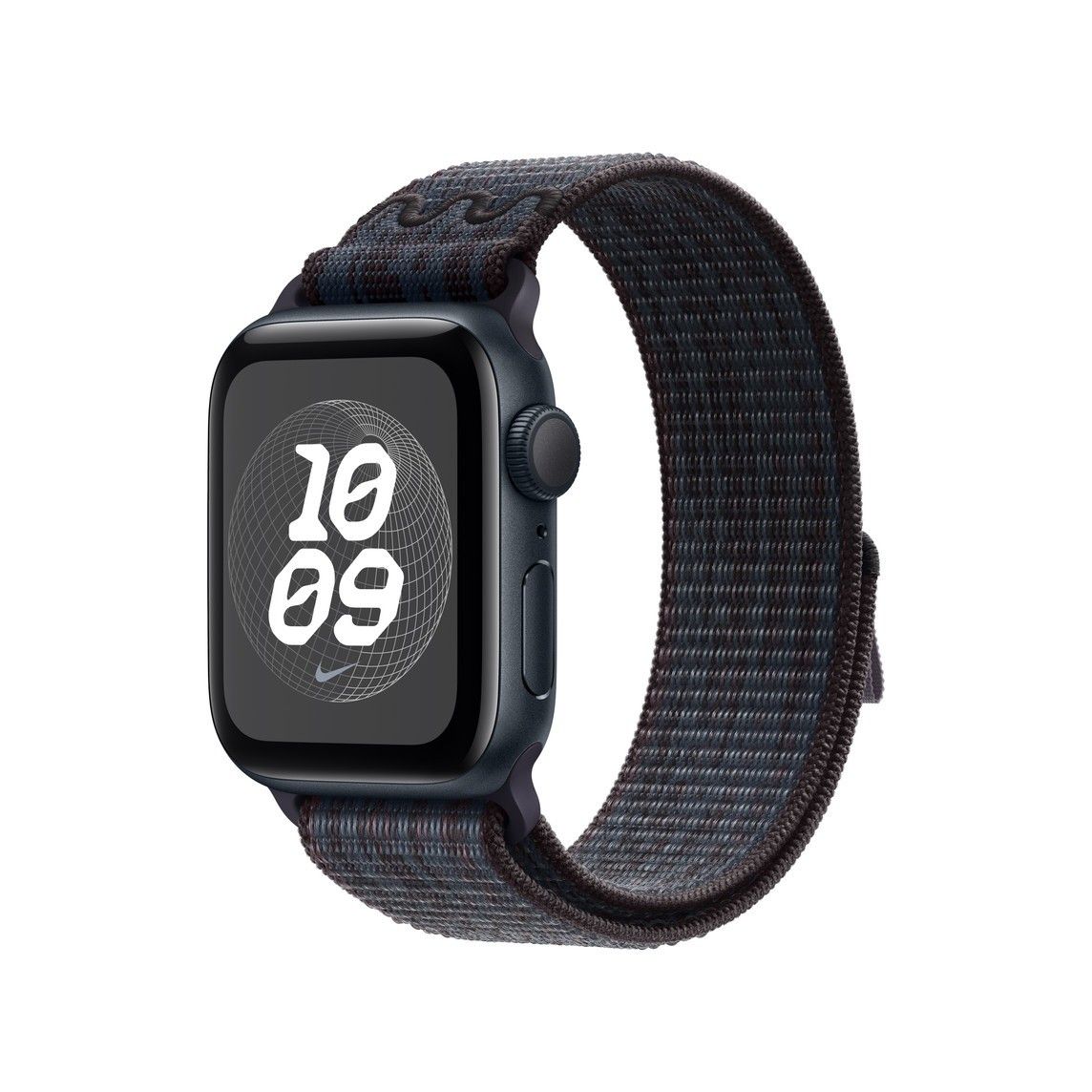 Apple Apple Watch SE 40mm 第2世代 GPSモデル MA9A4J/A+MC1L4FE/A A2722【ミッドナイトアルミニウムケース/ブラック ブルーNikeスポーツループ】 新品未開封 保証未開始