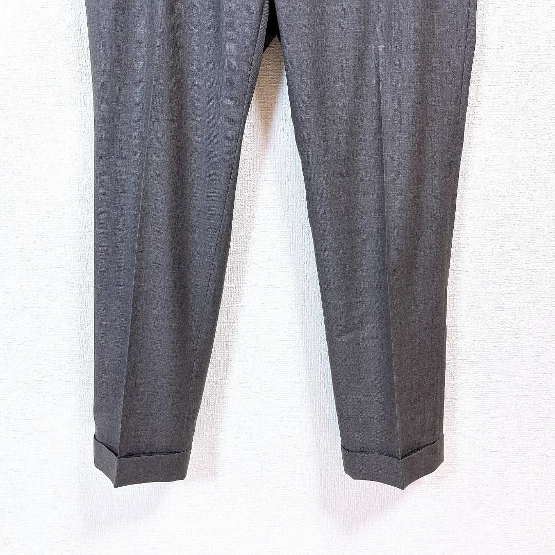 INCOTEX スーパー100s スラックスパンツ 52 グレー KANDAIZUMI_COM