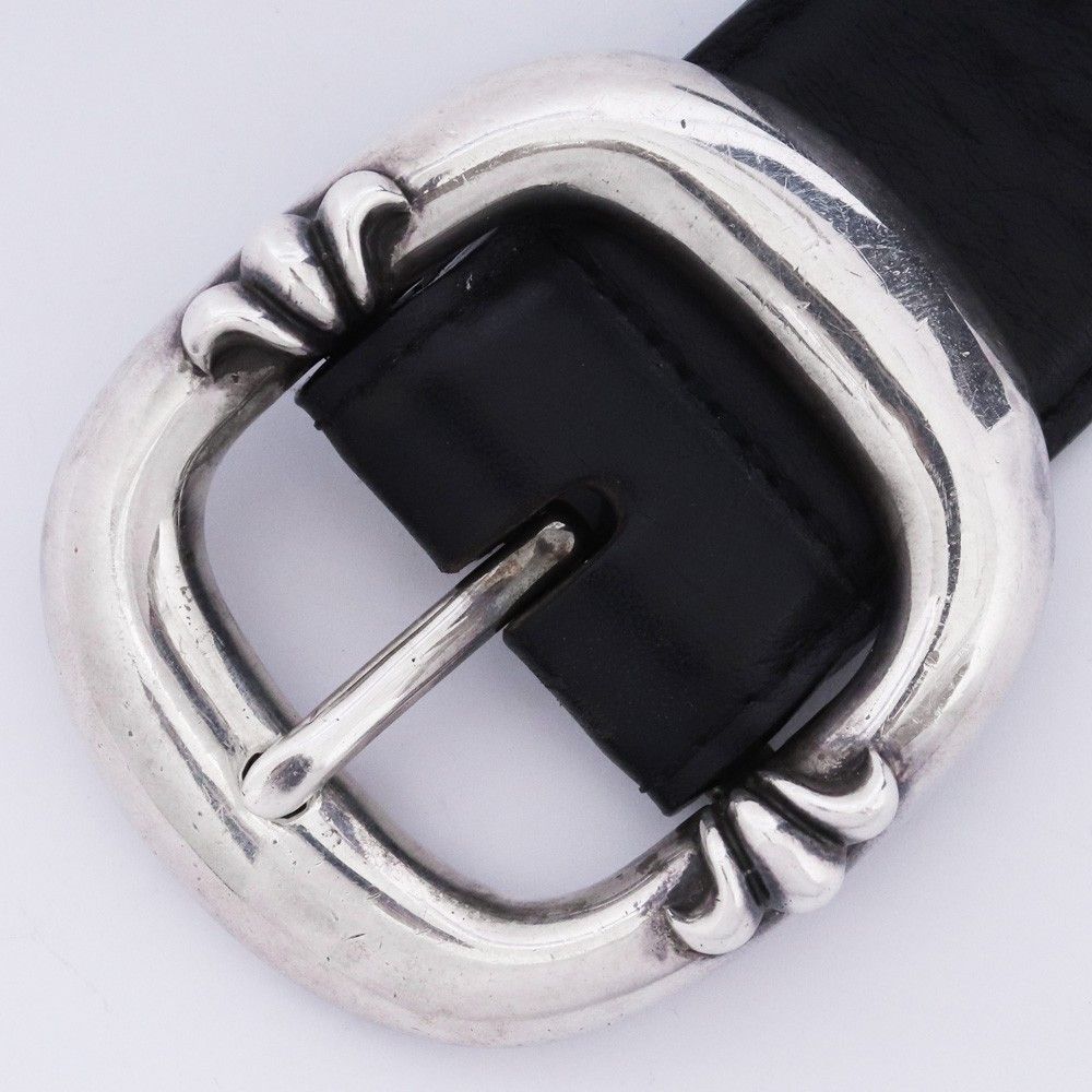 CHROME HEARTS ガンスリンガーベルト 1.5 ブラックレザー