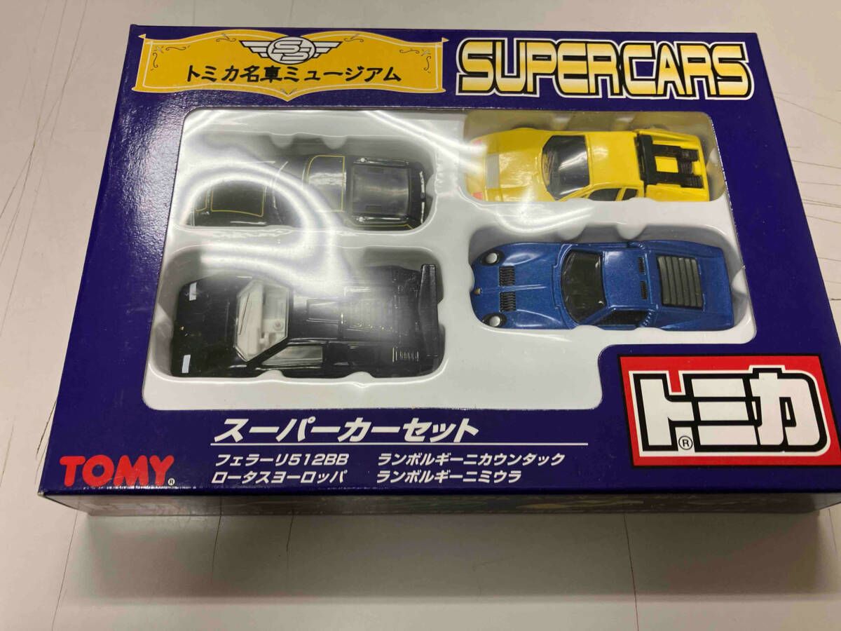 未開封品 トミカ スｰパｰカｰセット トミカ名車ミュｰジアム トミー