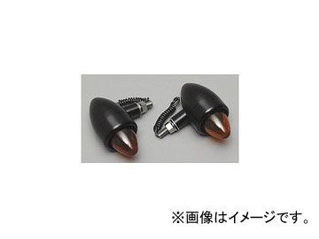 2輪 CF POSH グッドフェローズ アルミ削り出しウインカー 200572-BA ネオチョッパーウインカー ブラックボディ/スモークレンズ 入数：1セット(左右)