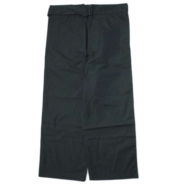 新品 AURALEE フィンクスシャンブレーベルテッドワイドパンツ 4 - メルカリ