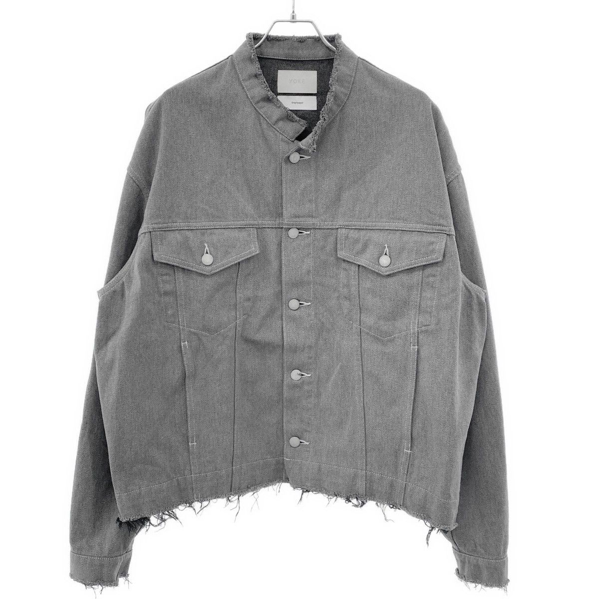 Graphpaper×YOKE グラフペーパー×ヨーク 24AW CUT-OFF DENIM TRUCKER 