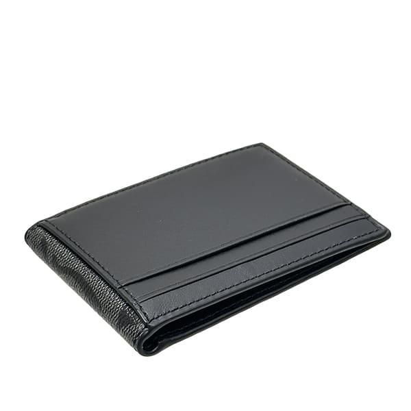 CO-321】COACH カードケース58110 cqbk チャコールブラック COACH  