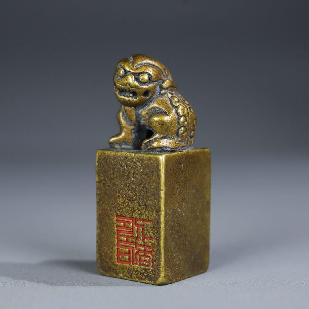 銅製 銅印 印章 瑞獣 鎮紙 置物 文房四宝 - メルカリ 銅製 銅印 印章 瑞獣 鎮紙 置物 文房四宝 - メルカリ