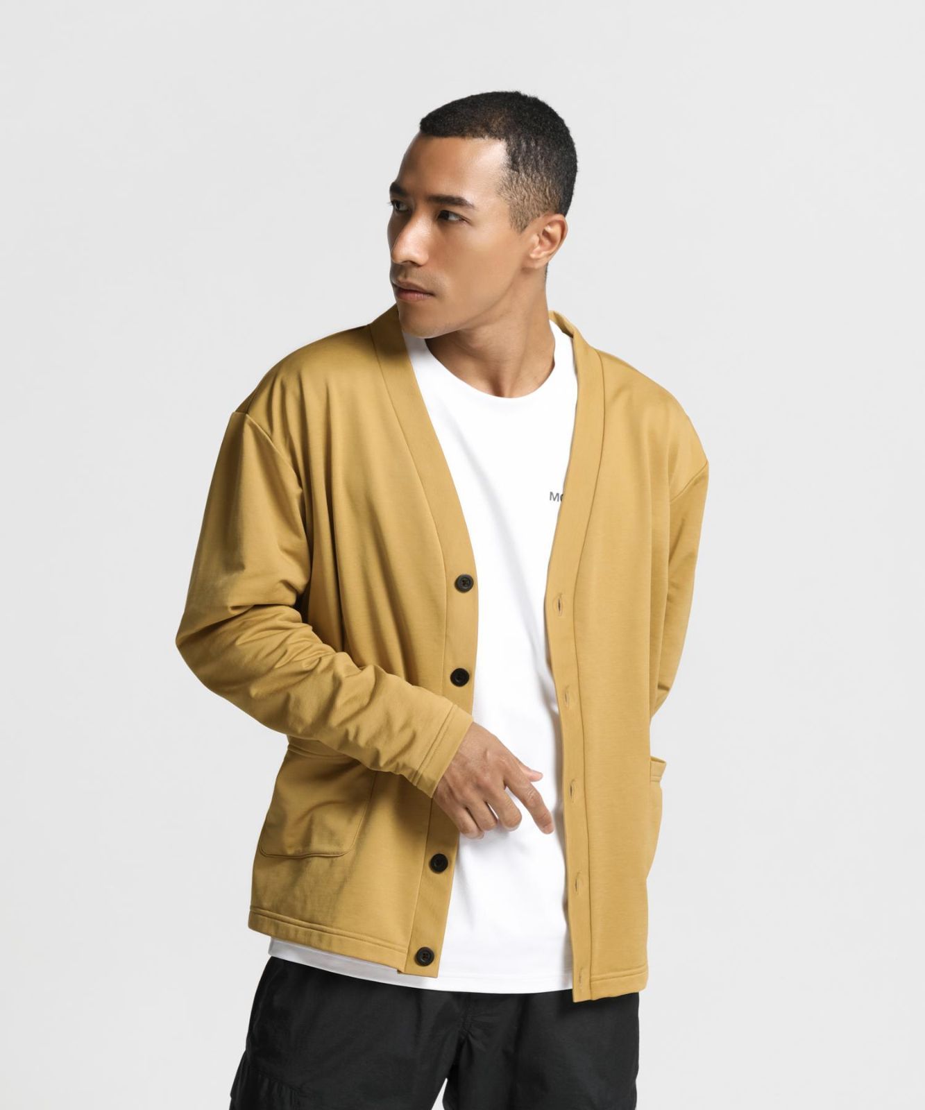 フットジョイ 新品 キルティングプルオーバー フーディー パーカー ホワイト L フットジョイ 新品 キルティングプルオーバー フーディー パーカー