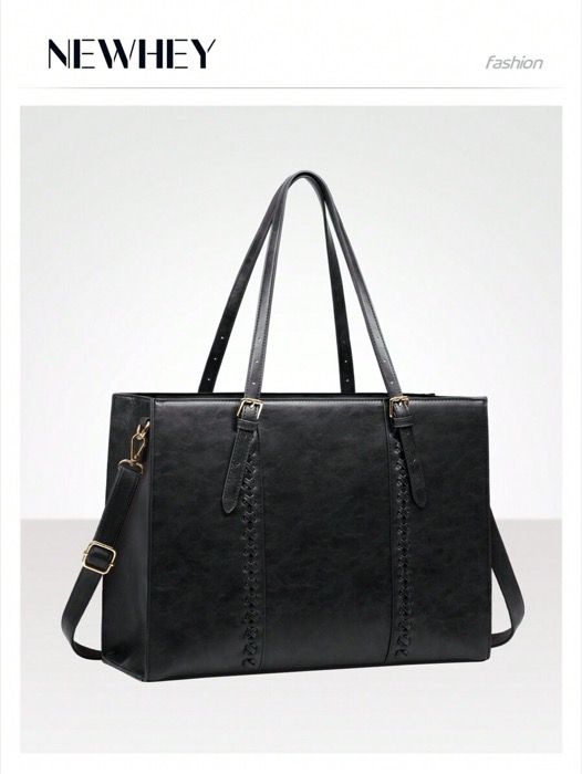 バッグ レディース トートバッグ 15.6インチ ウィメンズラップトップバッグ レザー 防水 パソコン用 トートバッグ ビジネス オフィス ブリーフケース 軽量 ショルダーハンドバッグ