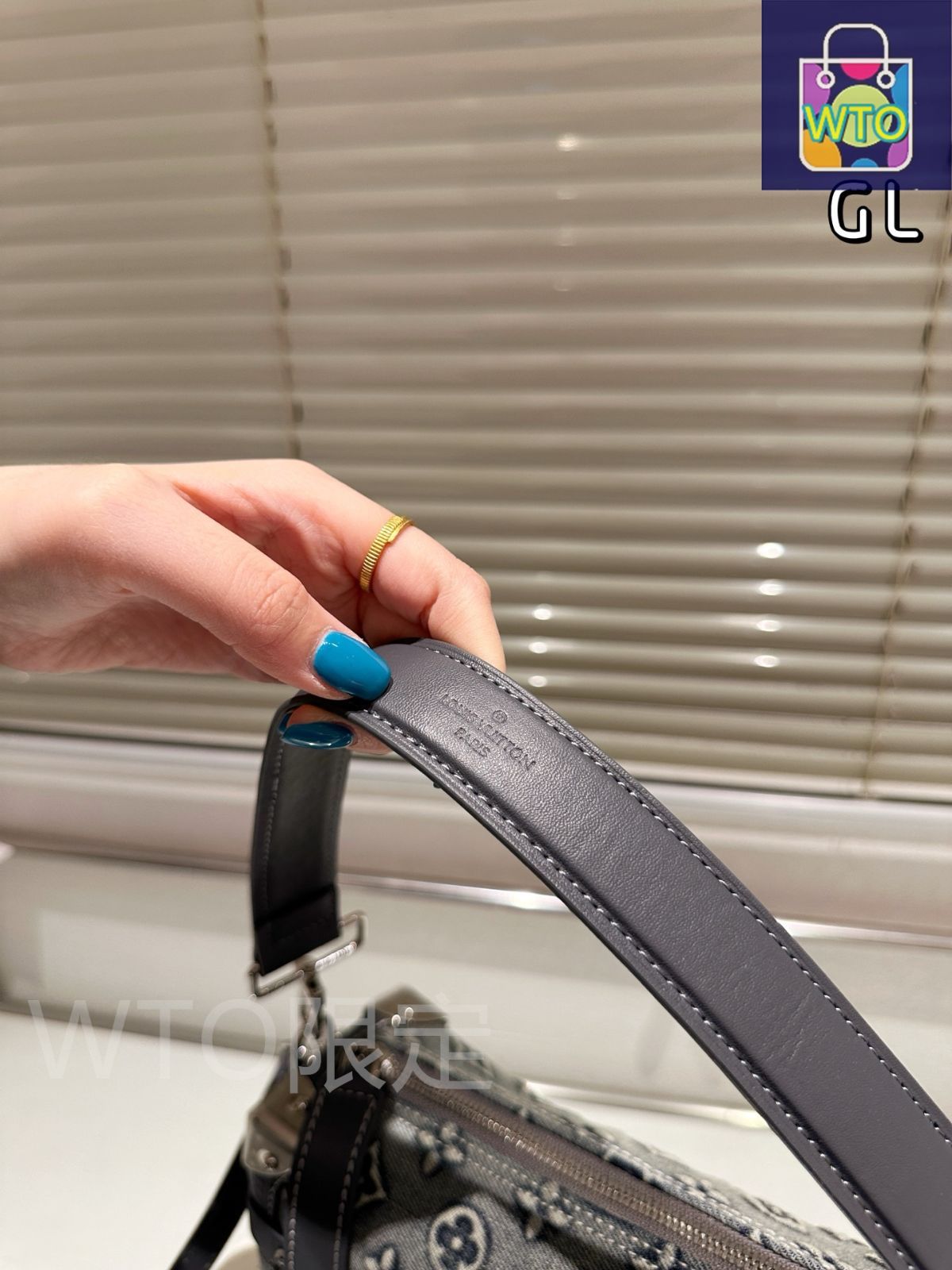 今日 LV Side Trunk Denim Bag ルイ ヴィトン サイドトランク デニム ボックスバッグ-WTO輸入2