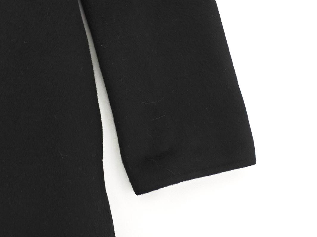 きちんとした ACNE STUDIOS アクネストゥディオズ カシミヤ混 AVALON DOUBLE チェスター コート size34|黒 ◎レディース 【大好評販売】