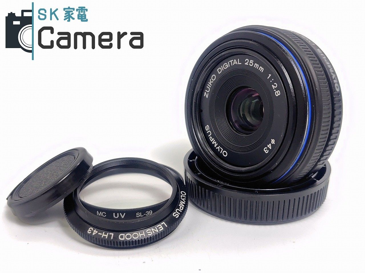 OLYMPUS - 【美品】 OLYMPUS DIGITAL 25ｍｍ F2.8 LENS HOOD LH-43 付 オリンパス 美品】 OLYMPUS DIGITAL 25mm F2.8 LENS HOOD LH-43 付