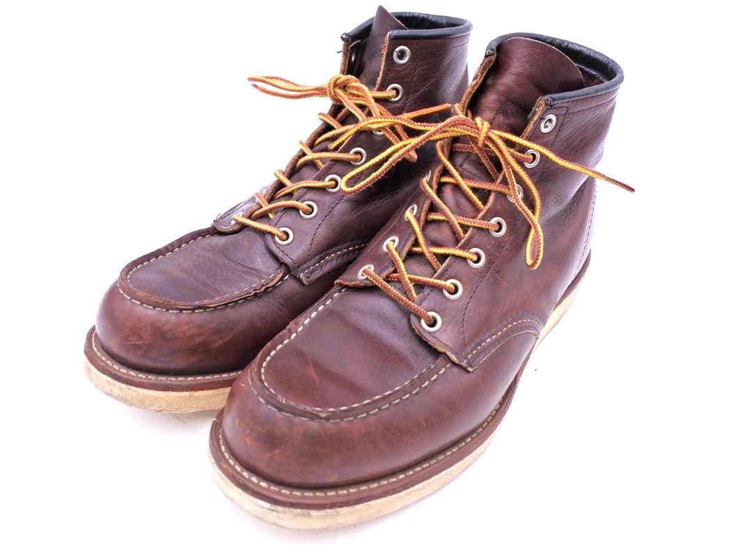 RED WING レッドウィング 8138 Classic MOC ブーツ size9|ブラウン ◎メンズ
