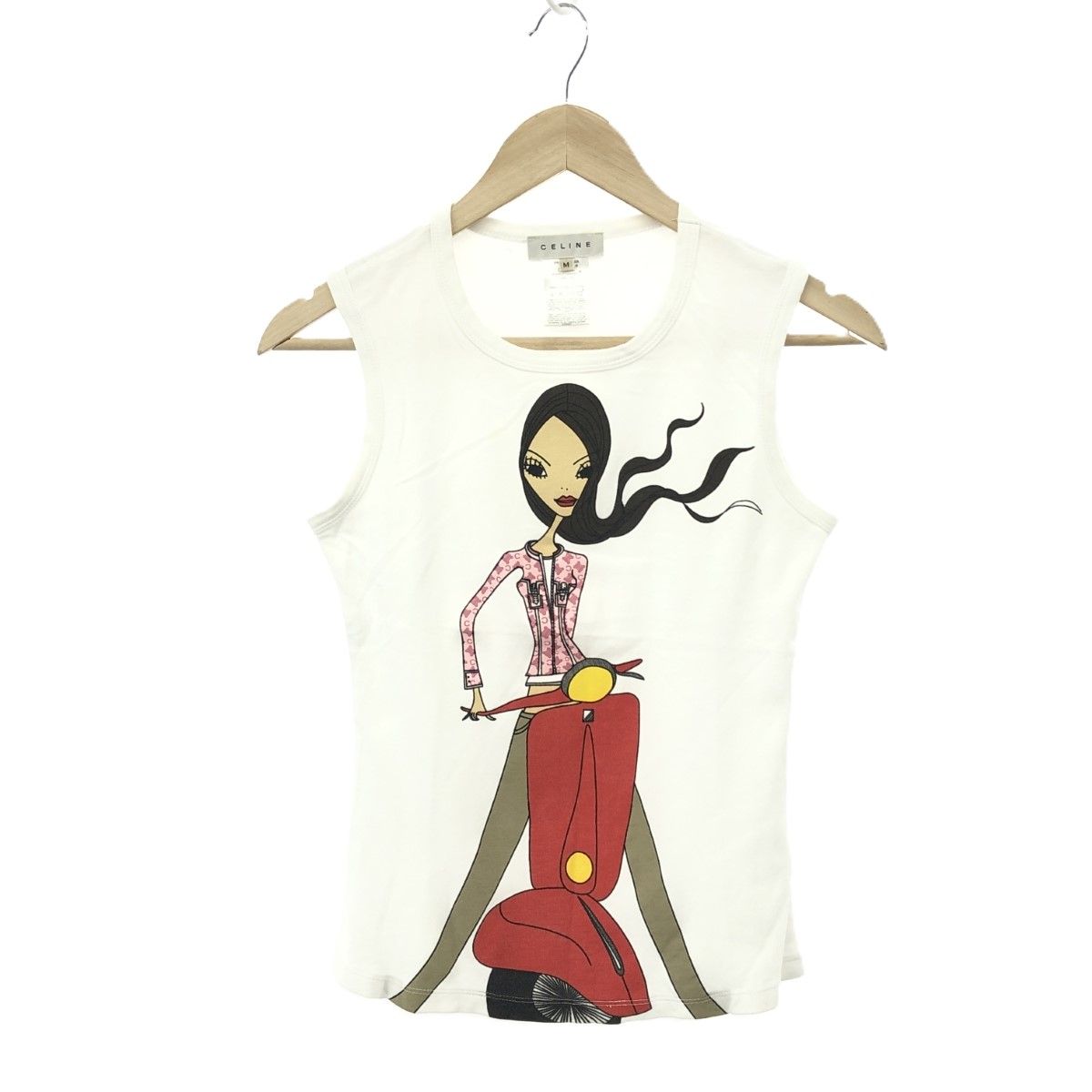 CELINE 22SS ノースリーブTシャツ COSMIC CRUISER M CELINE ノースリーブTシャツ CELINE 22SS ノースリーブTシャツ COSMIC