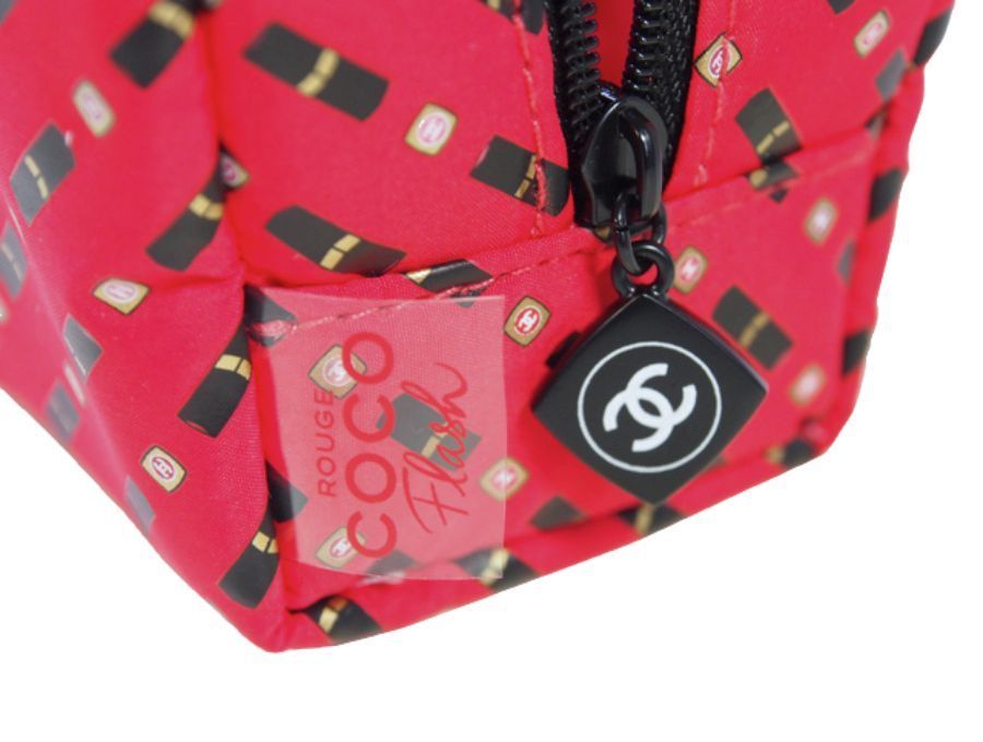 シャネル ノベルティ スクエアポーチ ルージュ ココ フラッシュ リップ