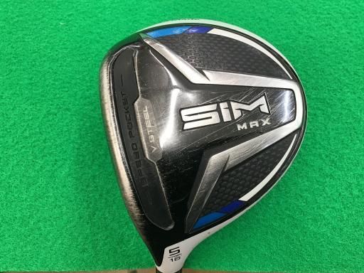 テーラーメイド SIM MAX 5W レフティ フェアウェイウッド FW リシャフト フレックスその他 メンズ 男性用 左利き レフティ 左用 Dランク ゴルフクラブ