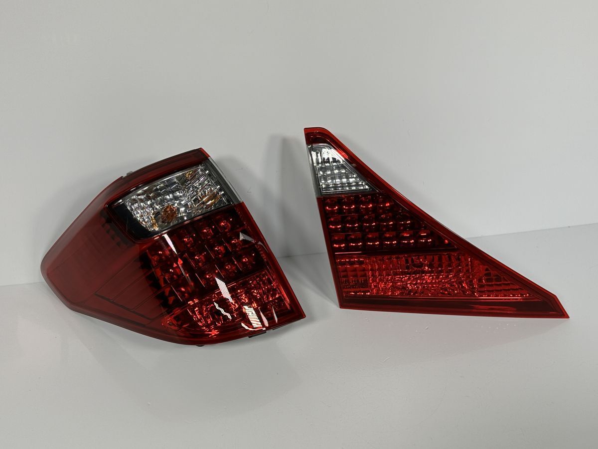 アルファード ANH20W 後期 純正 左テールランプAssy 内外 LED 81561-58070 58-27 7 81590-58130 58-31 3 現状 レンズきれい 管理27841