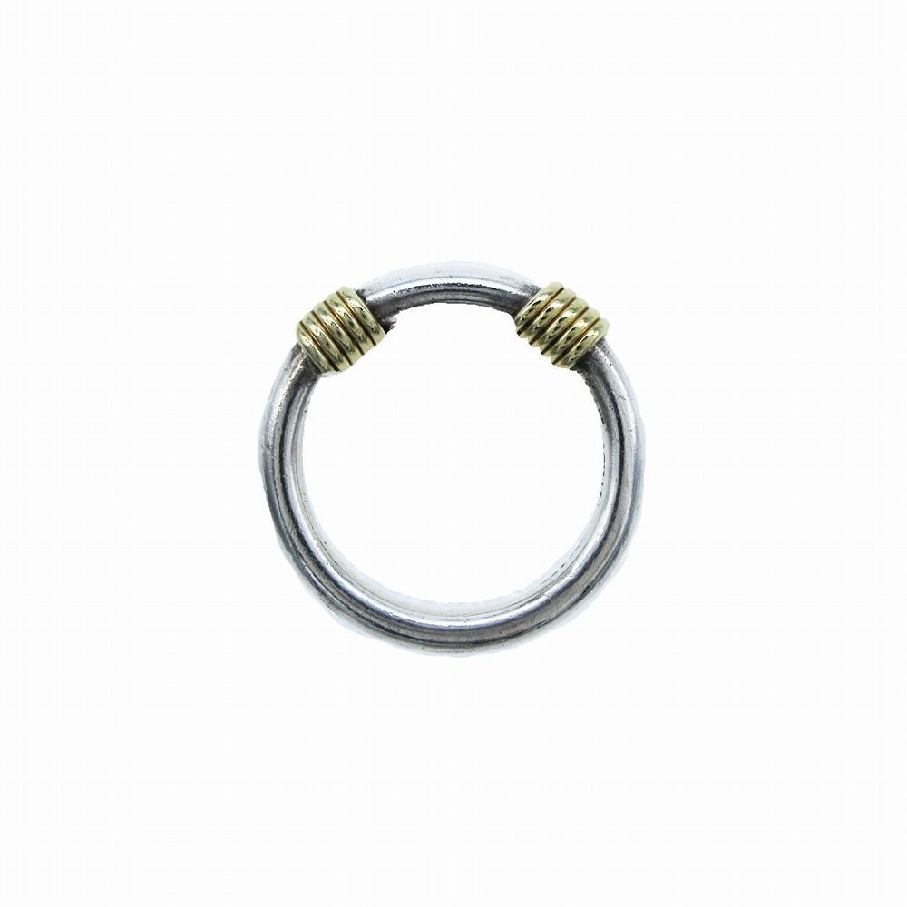 TIFFANY & CO ティファニー バンドウィズ リング 2 ワイヤー K18 750 