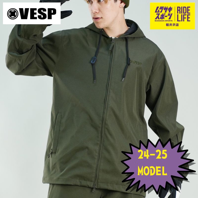 ムラスポ公式 VESP べスプ VPMJ1060 JACKET OL 24-25 メンズ スノーウエアー スノーボード 30％OFF