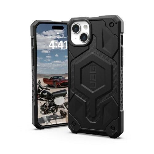 4営業日で発送 URBAN ARMOR GEAR iPhone 15 Plus 2025対応耐衝撃ケース MONARCH PRO MagSafe対応 カーボンファイバー 日本正規代理