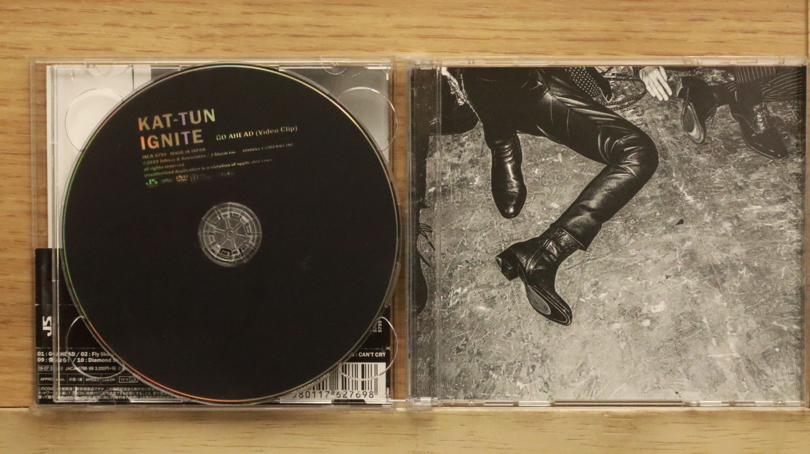 国内盤CD☆カトゥーン/KAT-TUN□ IGNITE (初回限定盤2) (CD+DVD-B