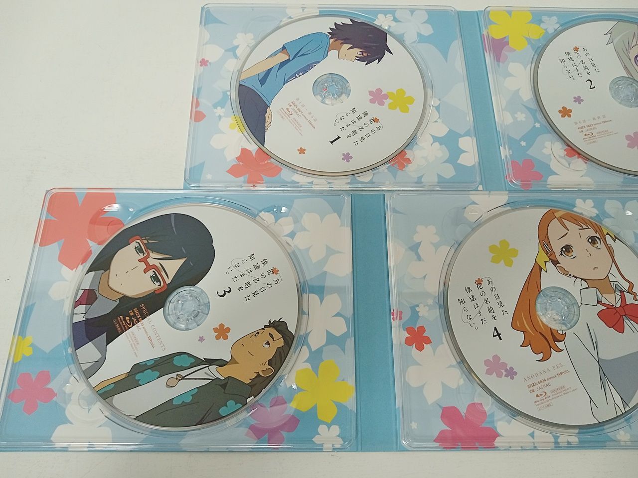 あの日見た花の名前を僕達はまだ知らない。Blu-ray 6巻セット あの日見