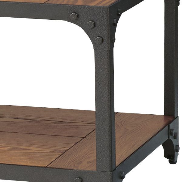 ヴィンテージ調なローテーブル ハンマートーン仕上げ