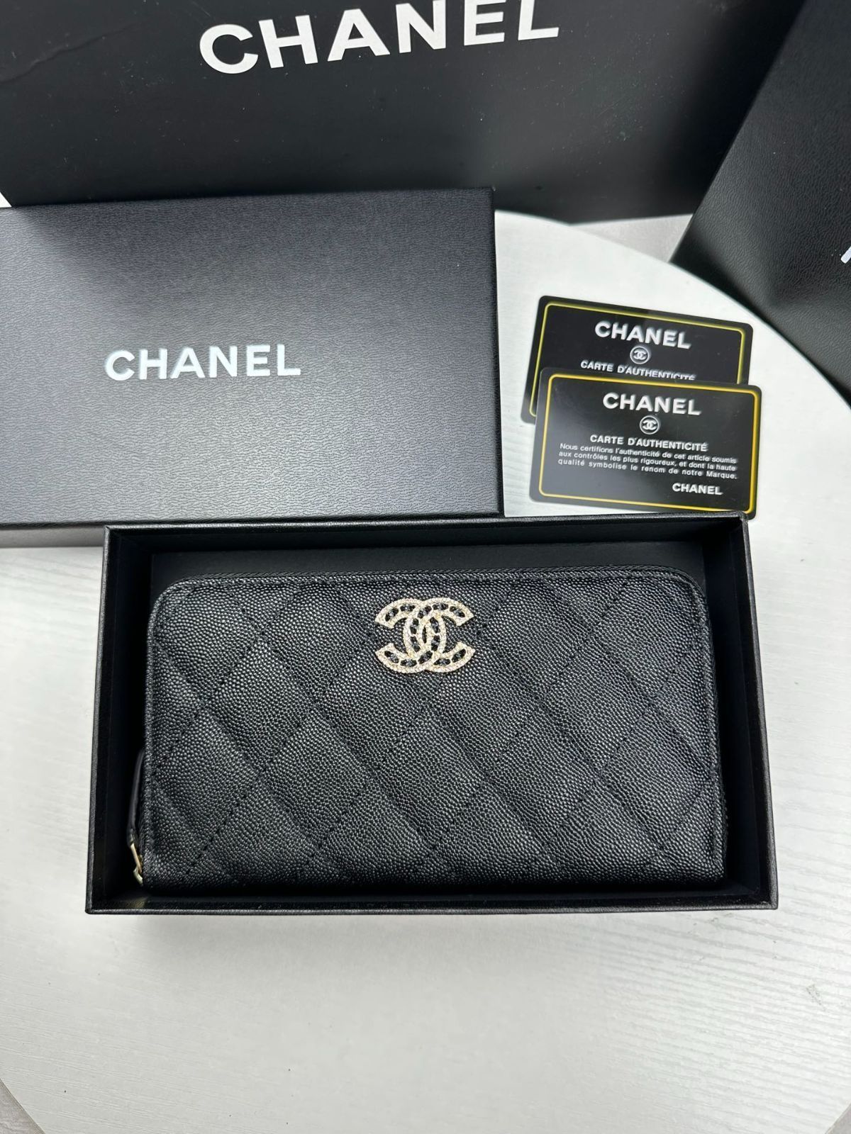 お洒落なデイリーユースに♡【CHANEL】ロングウォレット お洒落なデイリーユースに♡【CHANEL】ロングウォレット 財布