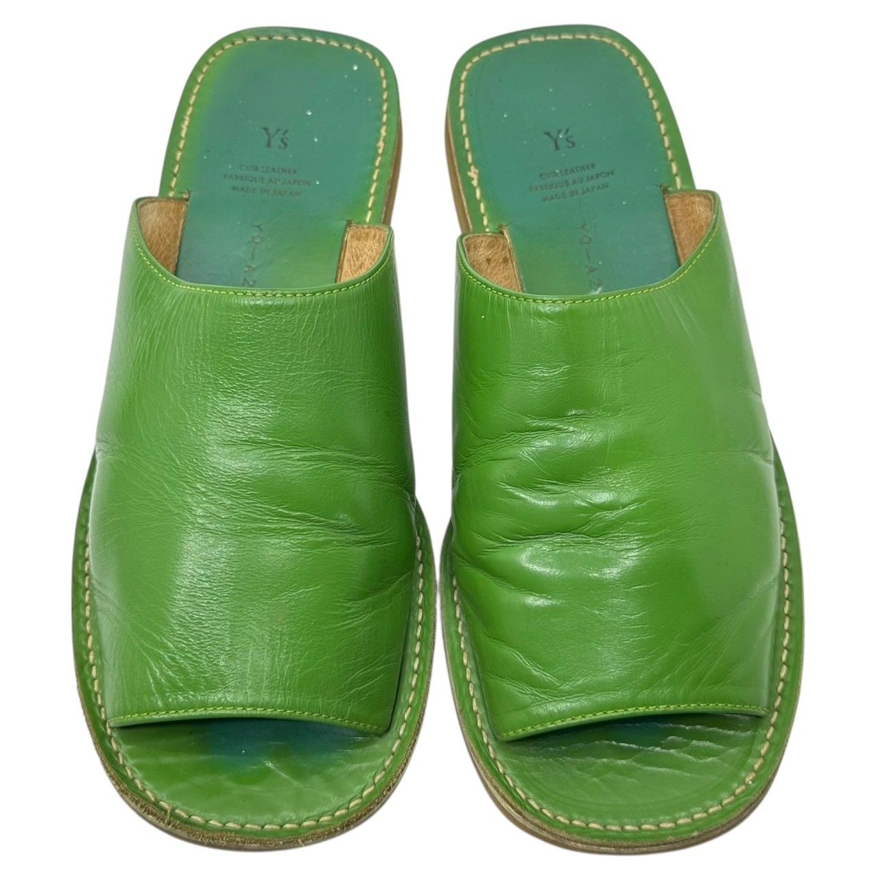 Y's ワイズ サンダル ワイズ Y's レザー レースアップ ブーツサンダル