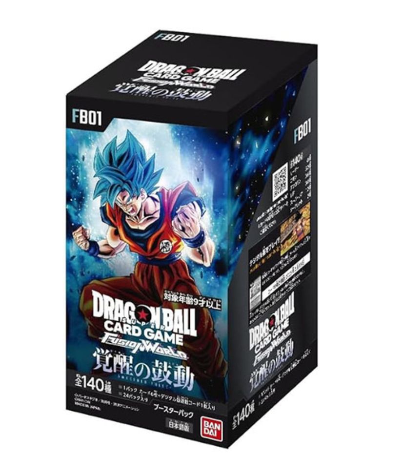 ドラゴンボールカードゲーム 覚醒の鼓動 3BOX テープ付き 新品未開封-