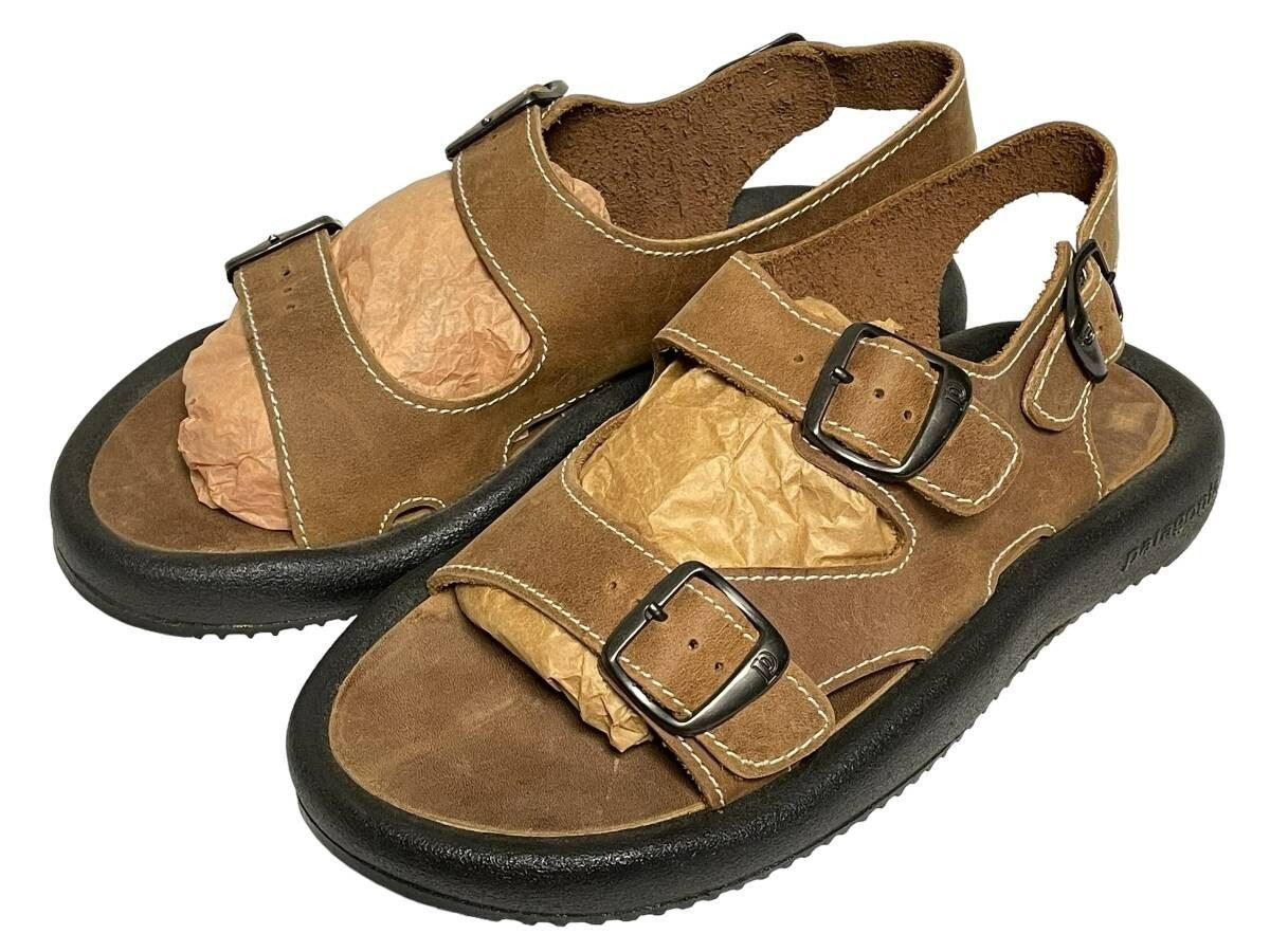 パタゴニア　レザーサンダル　US9　ブラウン　人気廃番モデル　希少品　格安出品 パタゴニア レザーサンダル US9 ブラウン 人気廃番モデル 希少品