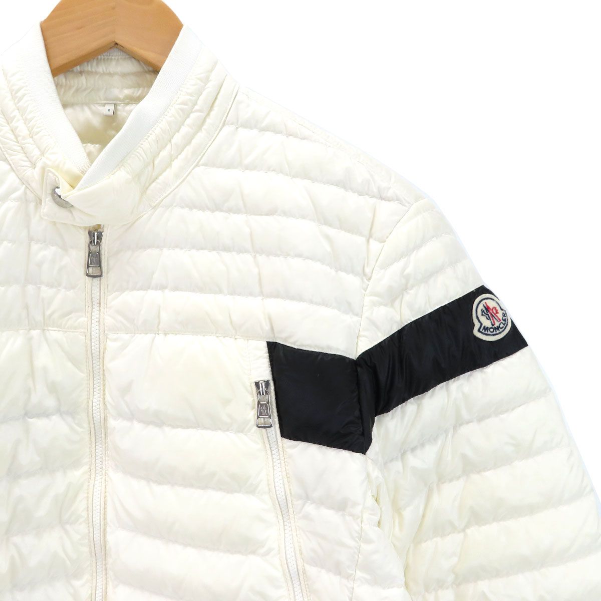 モンクレール FORET フォレ ダウンジャケット 41919 99 53279 レディース ホワイト MONCLER【中古】 【アパレル・小物】