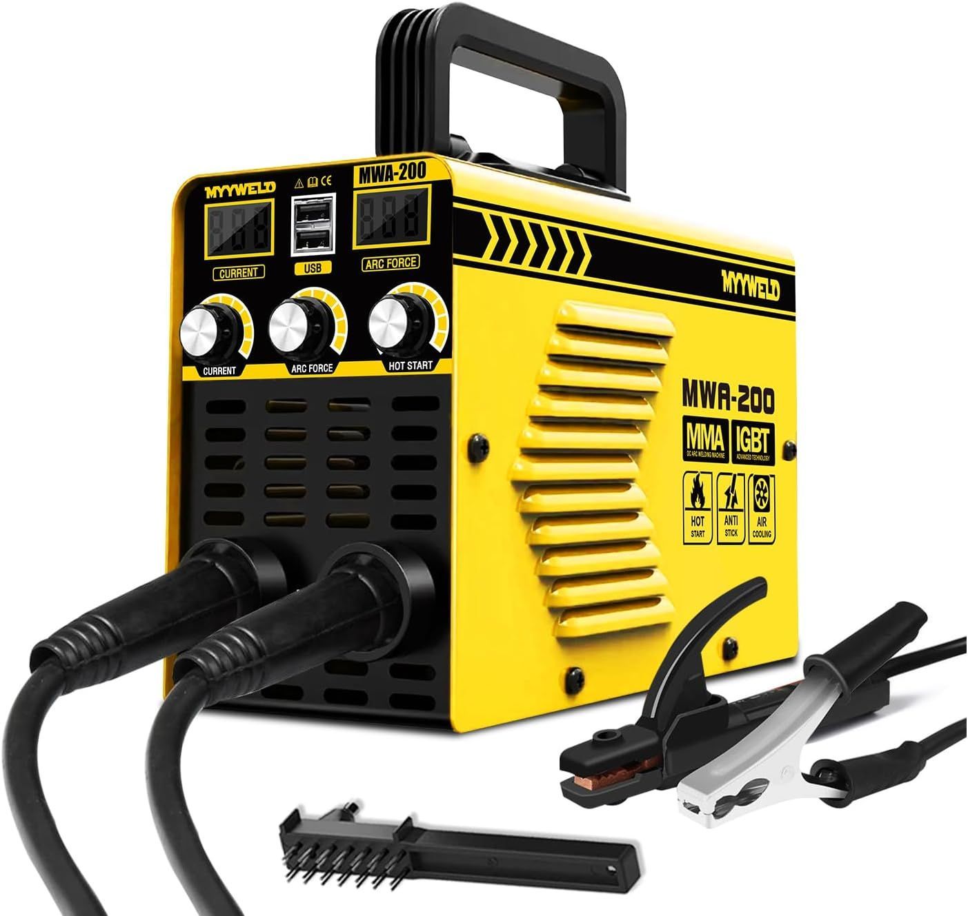 初心者でも直ぐに溶接可能 新品インバーター溶接機