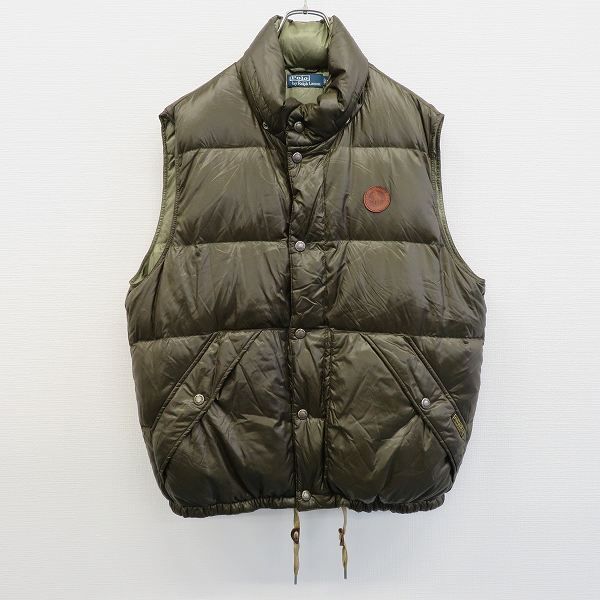 ラルフローレン RalphLauren ダウン ベスト ジャケット ロゴボタン