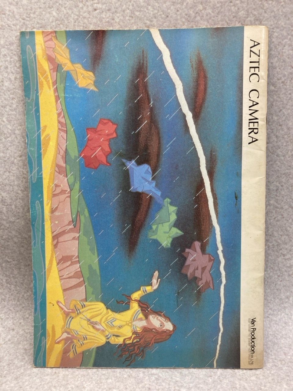 【入手困難】アズテック・カメラ　1985ツアーパンフ アズテック・カメラ 来日パンフレット 1985 AZTEC CAMERA JAPAN