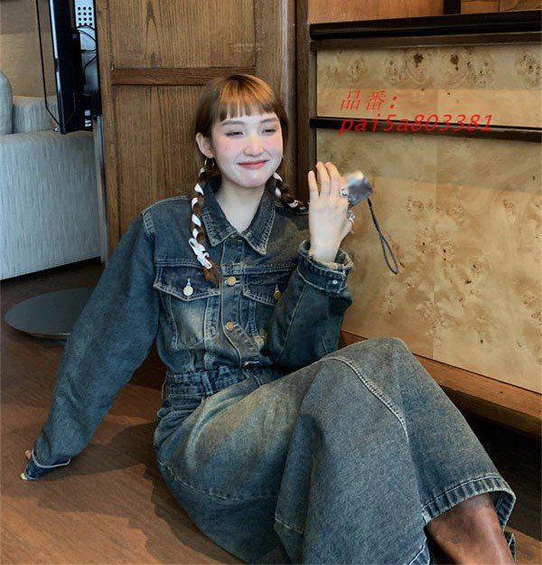 デニムワンピース