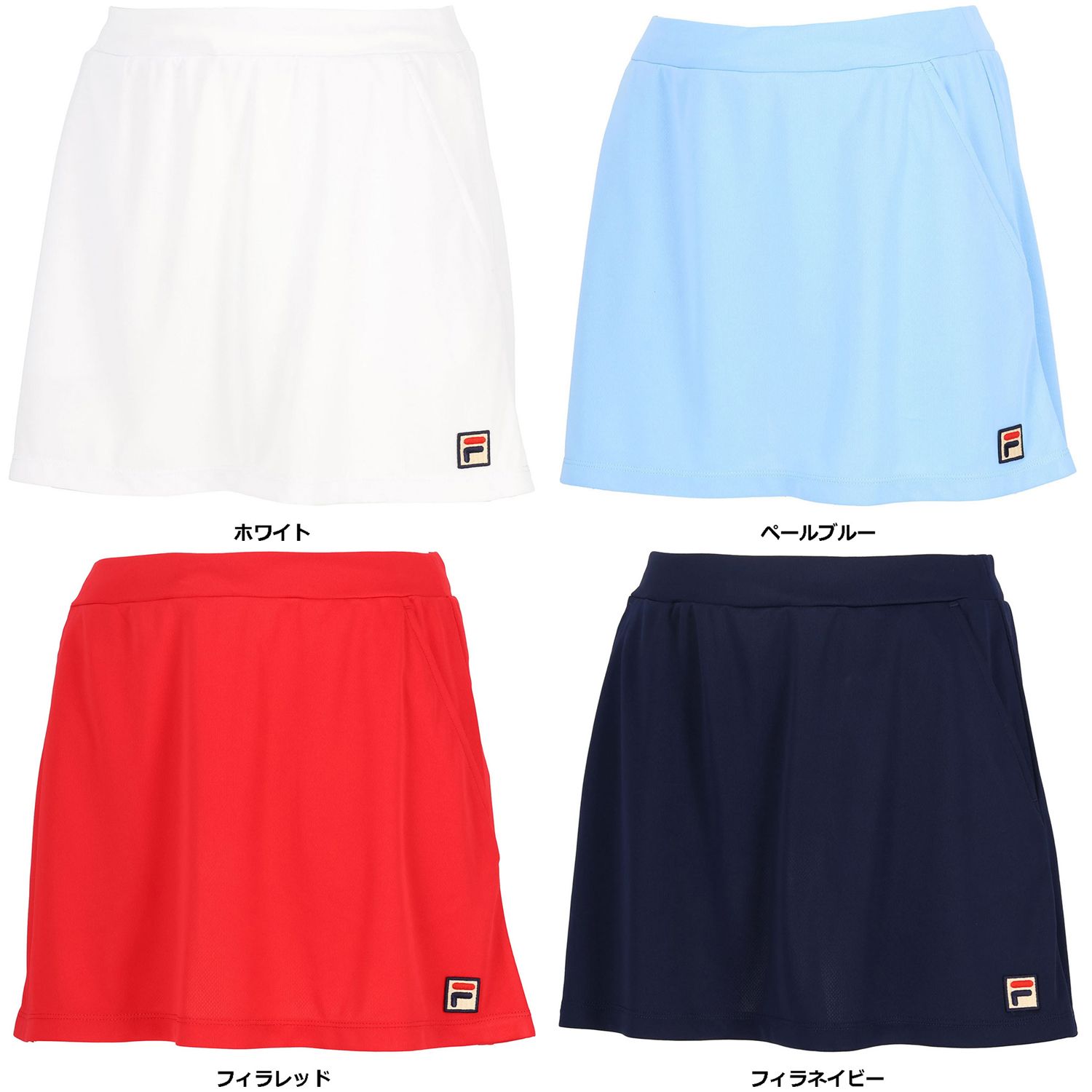 フィラ FILA テニス スコート VL2861 20 フィラネイビー - メルカリ
