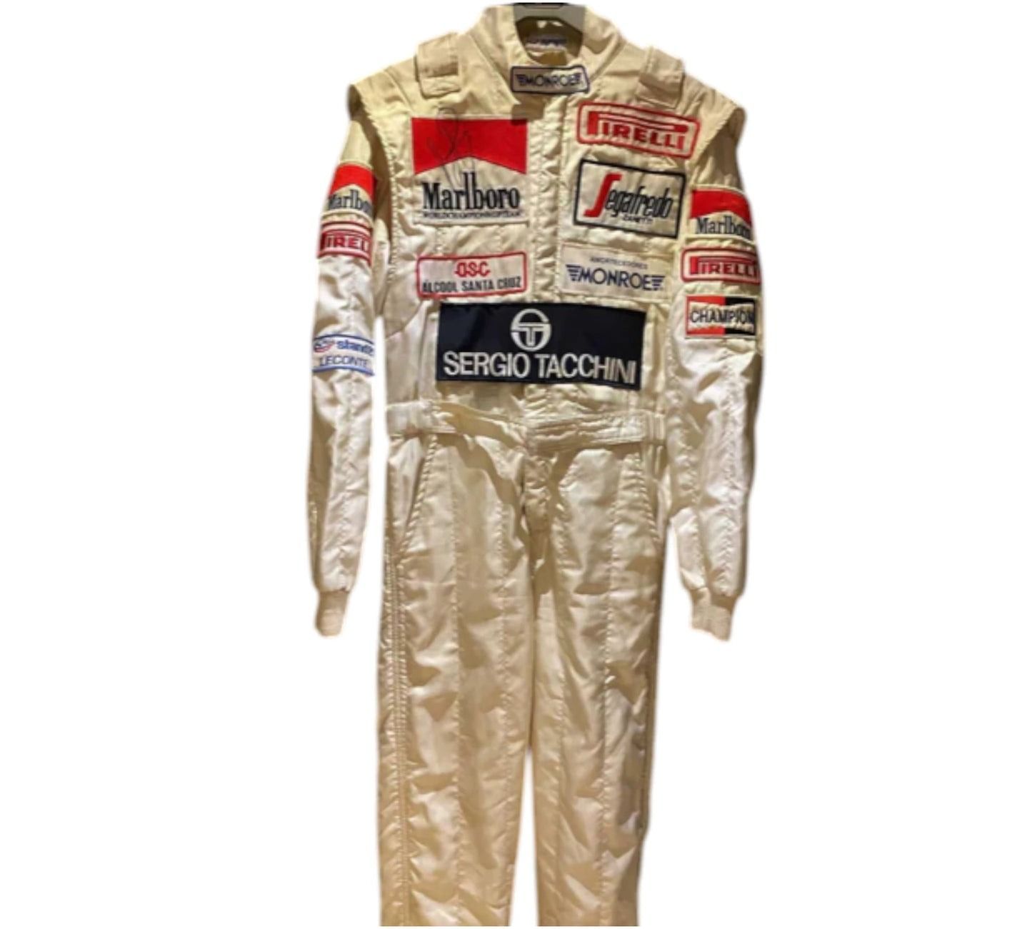 高品質 アイルトン セナ sergio taccini 1984 レーシングカート レーシングスーツ サイズ各種 レプリカ オーダーメイド 発送予定日 11月22日