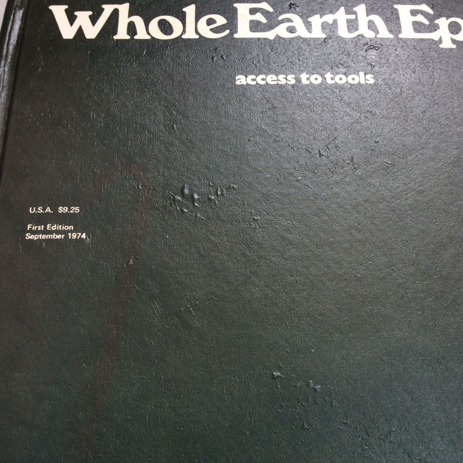 【ハードカバー版】Whole Earth Epilog ホールアースエピローグ 1974年 ／ Whole Earth Catalog  ホールアースカタログ（７）