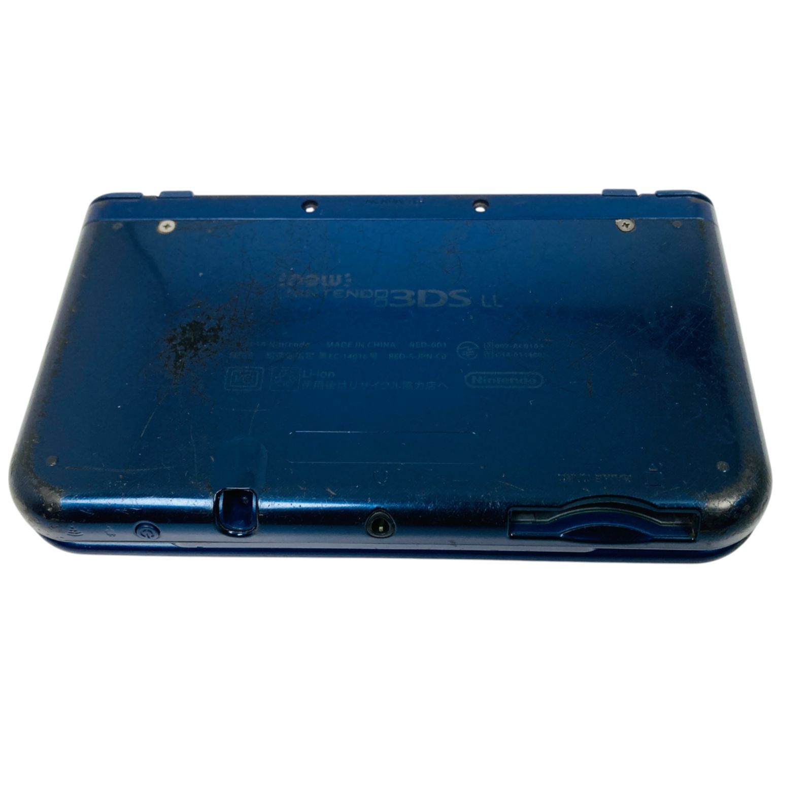 【ジャンク品】3DS LL 本体　メタリックブルー New ニンテンドー 3DS LL メタリックブルー 本体 ジャンク品 (50