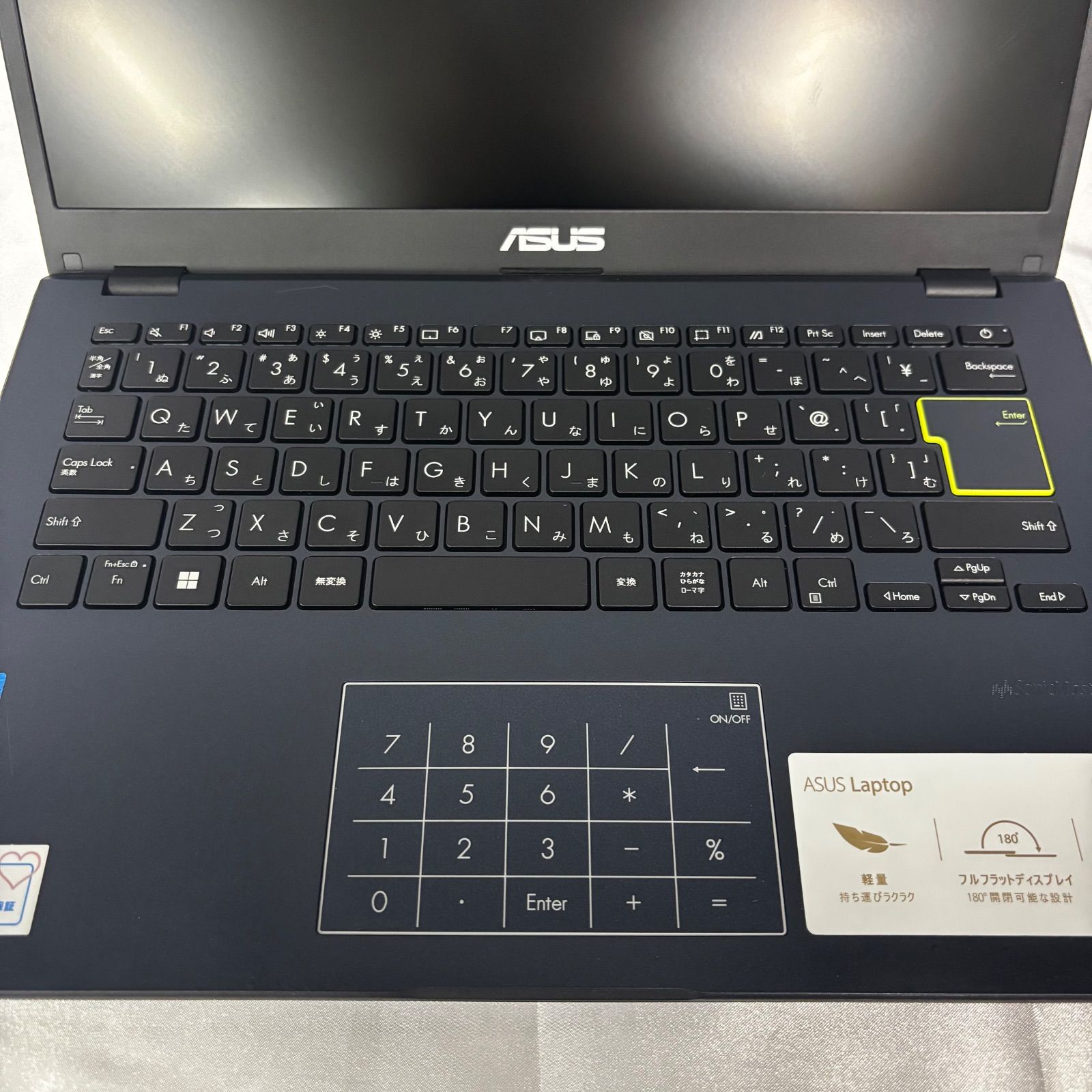 ASUS ノートパソコン L410MA 14インチ ブラック／軽量・薄型／初心者