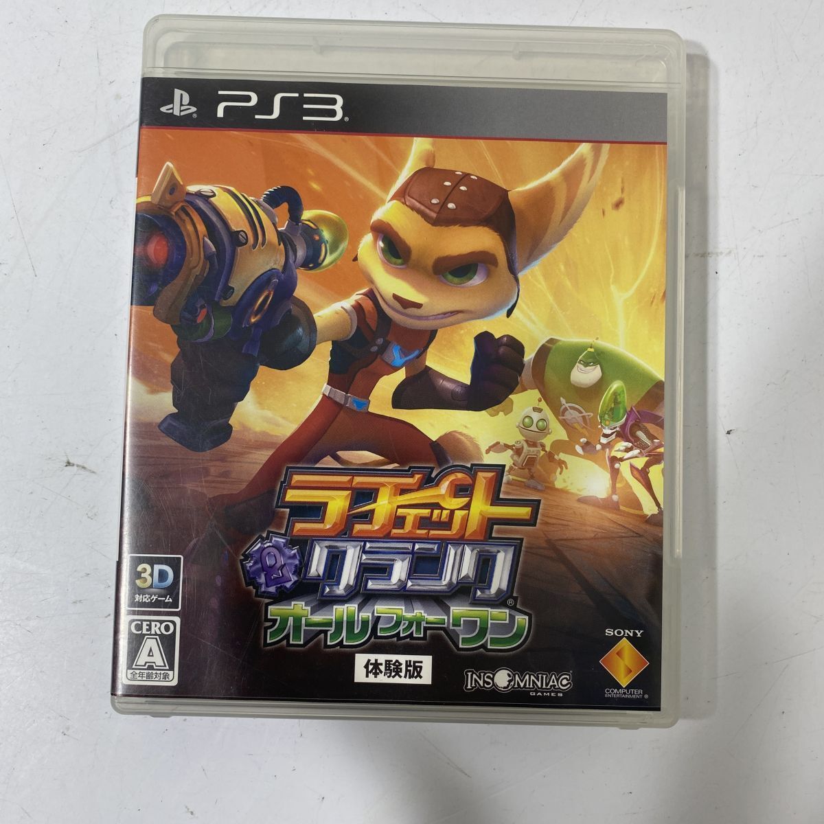 ラチェットクランク　ラチェット　クランク　4本セット　ps3 動作確認済み】 PS3 ラチェット&クランク ラチェクラ 4点セット