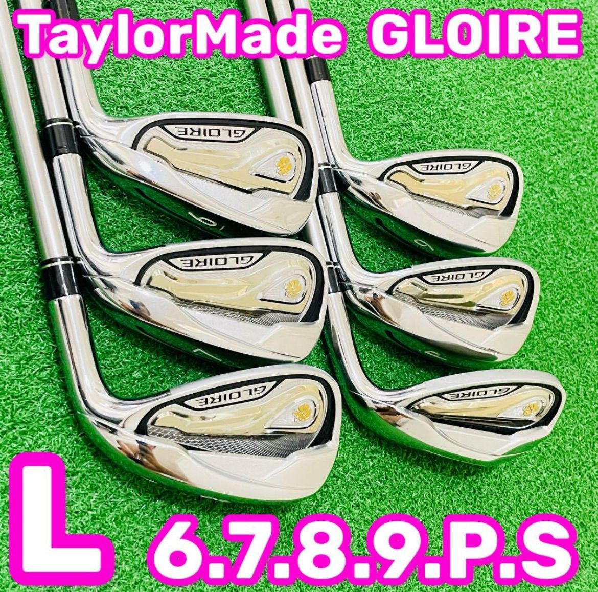 8990 TaylorMade GLOIRE テーラーメイド グローレ GL2200 レディース 女性用 右利き アイアン6本セット 6.7.8.9.P.S フレックスL 送料無料