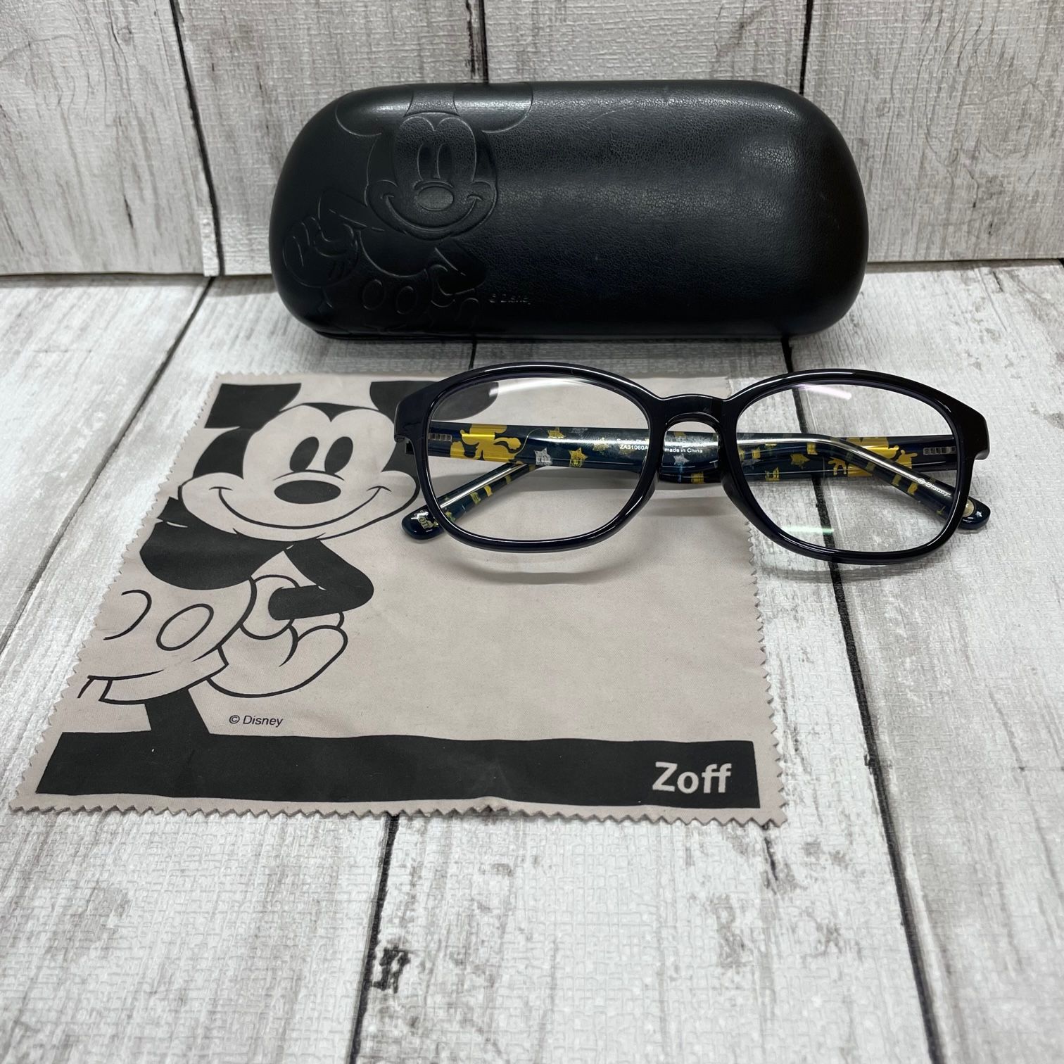 ゾフ　zoff    メガネ　眼鏡　ミッキーマウス　ディズニーコラボ