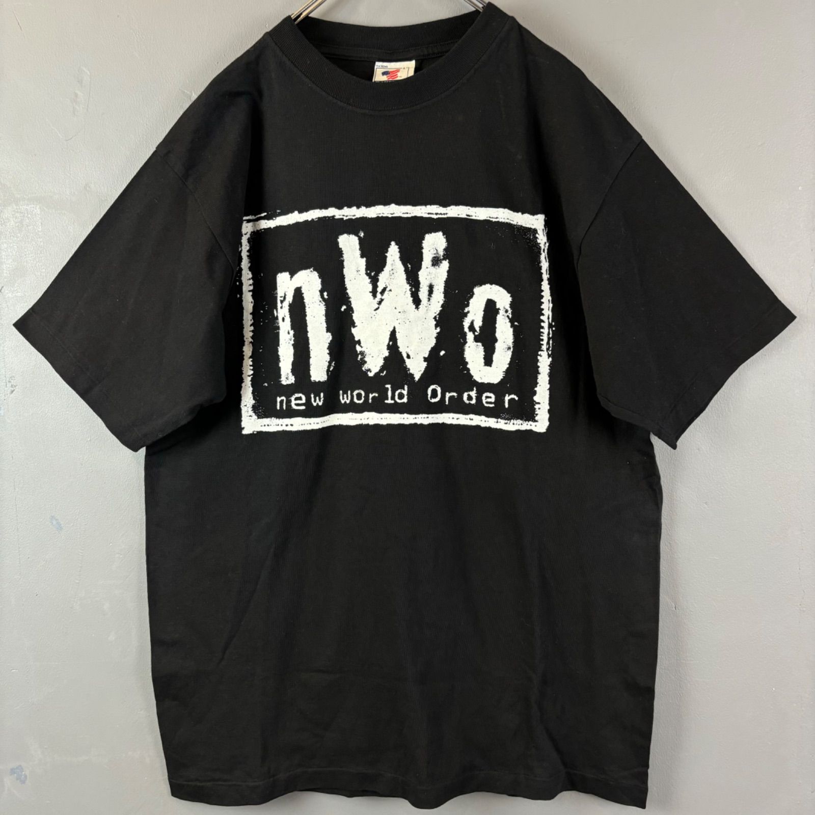 T-AMERICA NWO NEW WORLD ORDER Vintage Printed T-shirt ニュー 